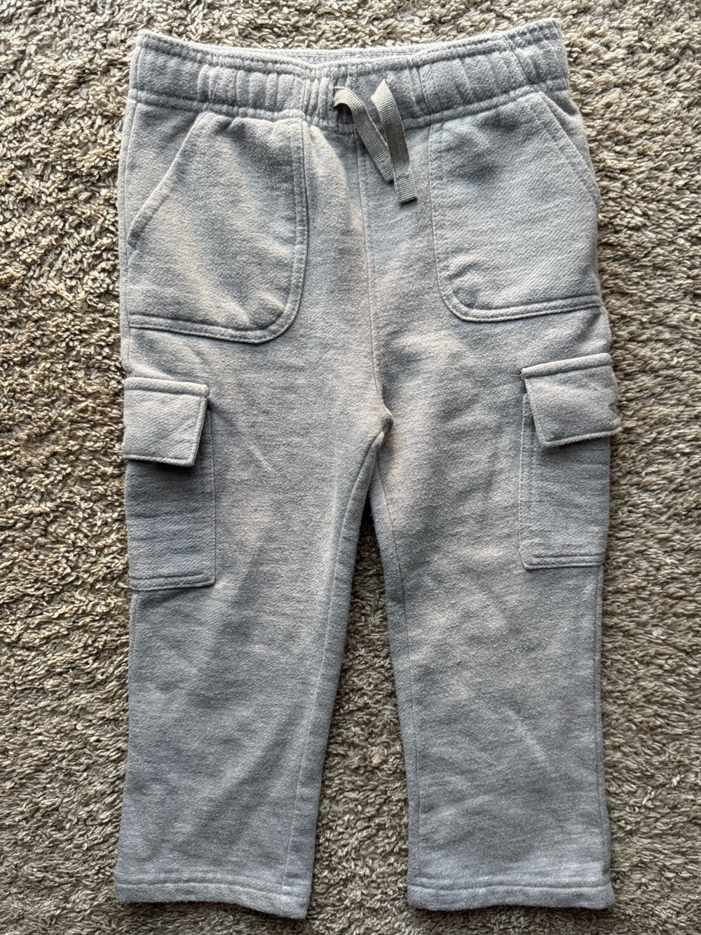 Falls Creek Kids 3T Gray Cargo Sweatpants